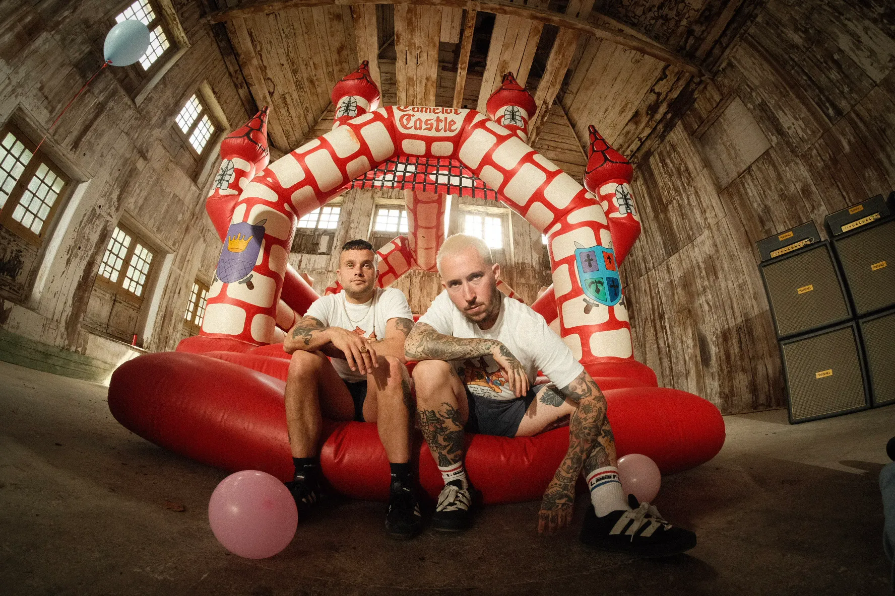 Soft Play are back with a bombastic new single, 'Punk's Dead', and a very special "notable guest"