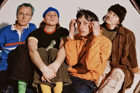 Thus Love have shared a pointed new single, 'On The Floor'