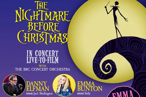 Emma Bunton has joined 'The Nightmare Before Christmas' live at Wembley