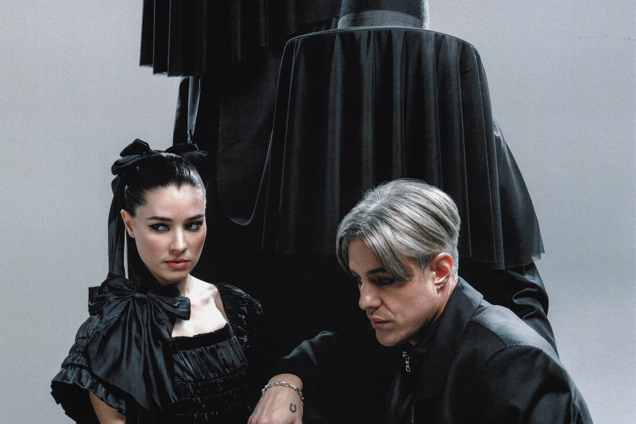 Confidence Man are launching their new album with a video that sees them flying over London in the nuddy - check out 'I Can't Lose You'