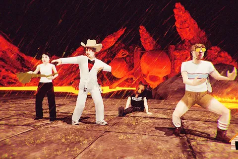 Fat Dog have unleashed their brutal new single 'Wither' alongside a 90s-inspired video