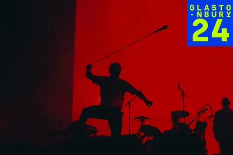 There's nothing passive about IDLES' headline set on the Other Stage at Glastonbury 2024