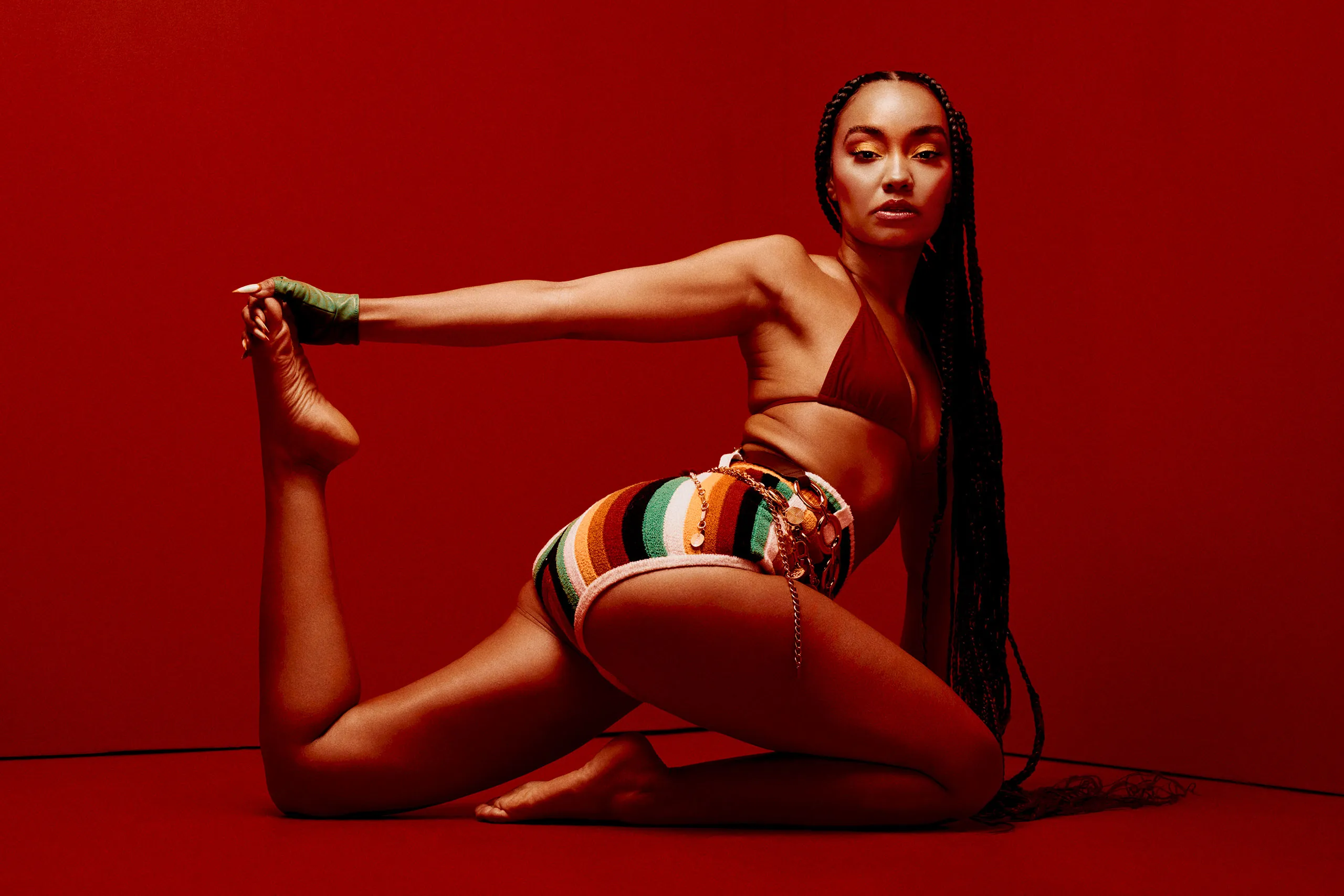 Leigh-Anne has released new single 'Burning Up' ahead of her Manchester Pride headline and Reading & Leeds debut