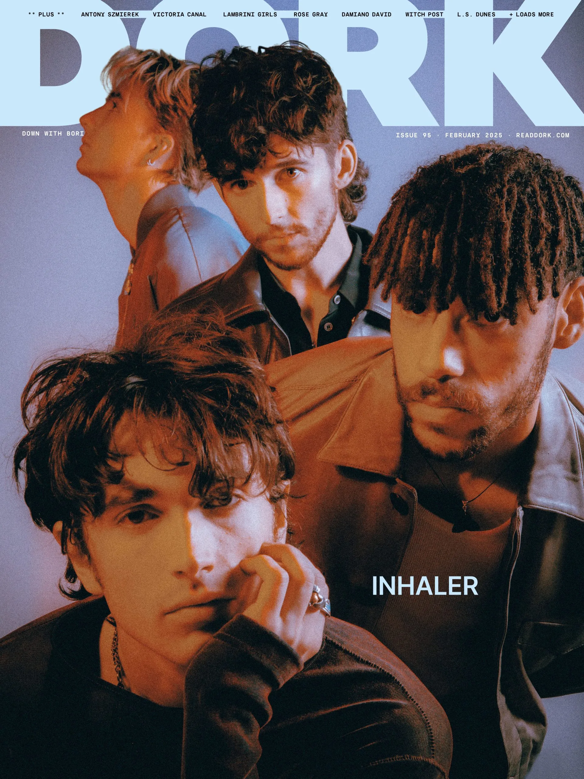 Introducing the February 2025 edition of Dork, with Inhaler, Antony Szmierek, Victoria Canal and more