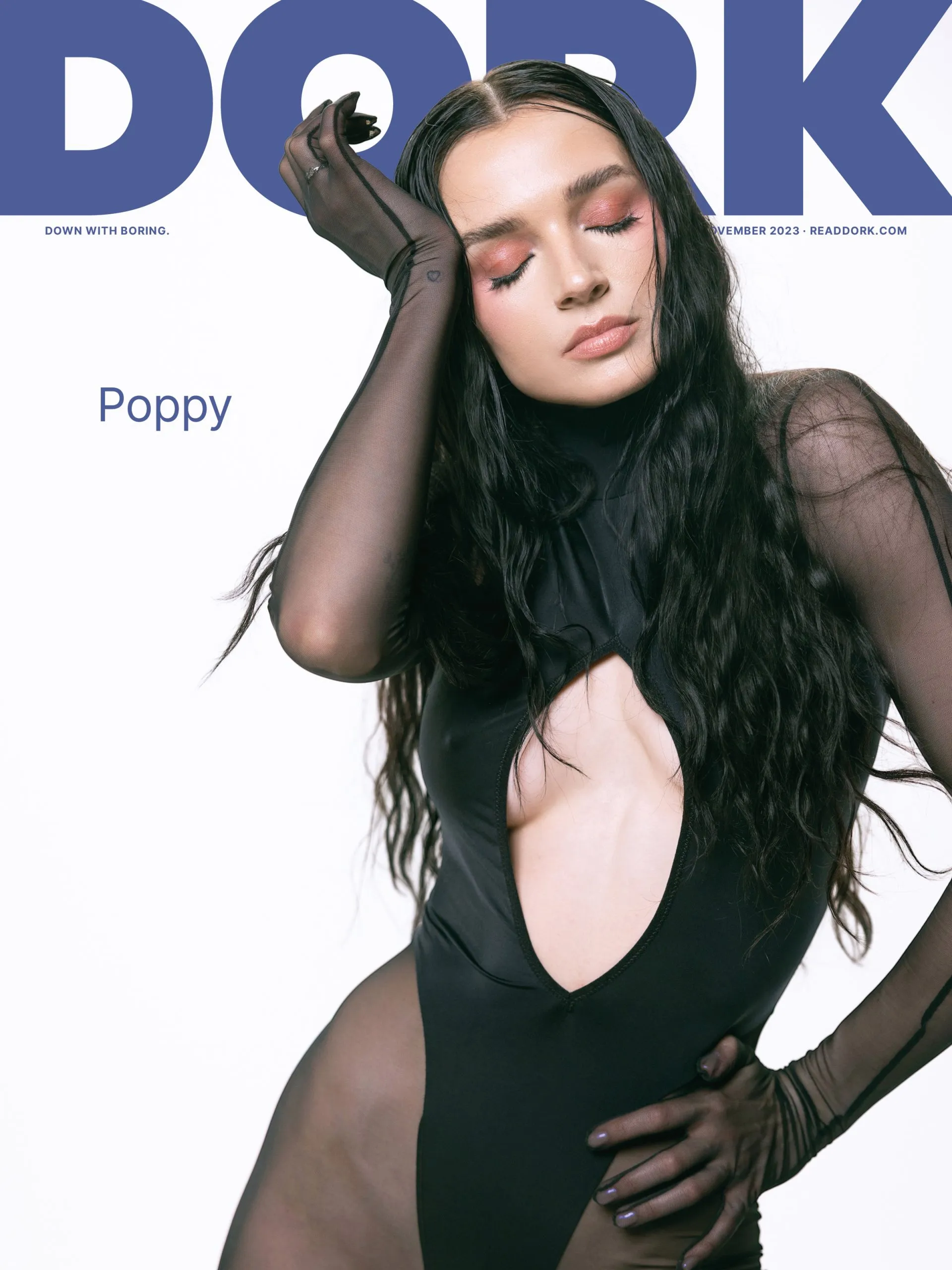 Poppy: "I try not to look back because that's not where I'm going"